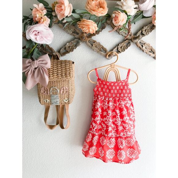 New Old Navy Boho Floral Smocked Maxi Dress - Picture 2 of 2